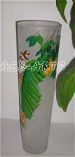 glass vases,glass vase,flower vases,hand painted flower vase